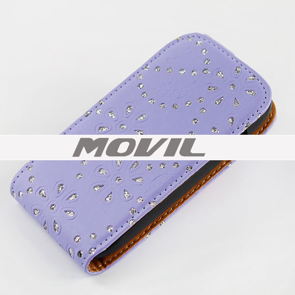 NP-1991 PU  leathe funda para Samsung Galaxy S3 mini I8190-1